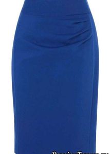 blur pencil skirt