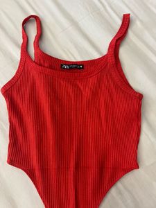 Strap Crop Bodysuit