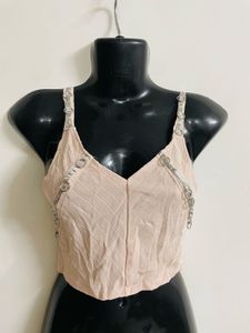 Women Pink Cami Top