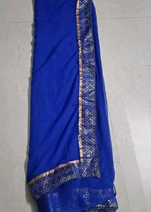 Royal Blue saree
