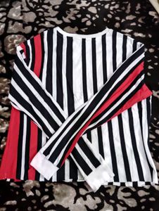 Women Stripped Regular Fit Top