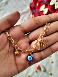 Evil Eye Initial Bracelet Rakhis 🤍🫶🏻
