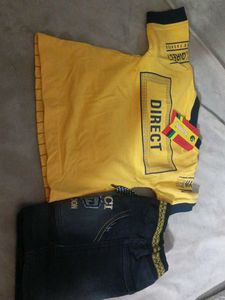 Striped Yellow T-Shirt