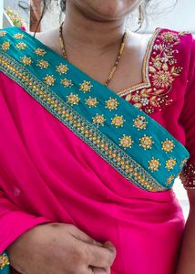 Elegant Pink Saree