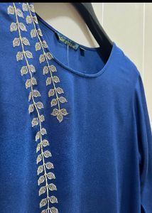 Elegant Blue Kurta.