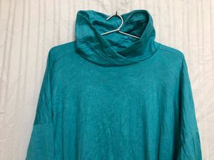 Columbia Blue High Neck T shirt