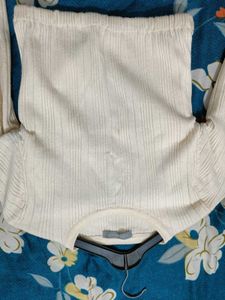 Ribbed Knit Crop Top