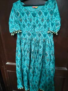 Persian Green Anarkali Kurti