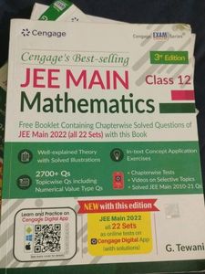 Jee Mains Cengage Mathematics Class 12 2022