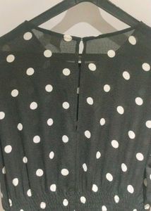 Polka Dot Midi Dress