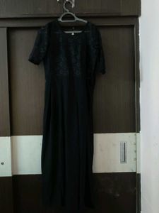 XL black dress