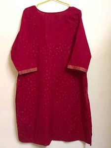 SALE - Maroon Embroidered Kurti
