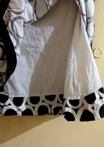 Black And White Skirt