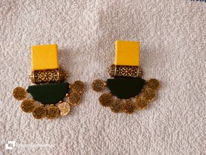 Handmade Fabric Earrings