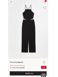 H&amp;M Cut Out Jumpsuit