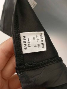 SHEIN LEATHER TOP