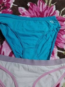 Combo Of Five Pure Cotton Pantyin Imported Fabric
