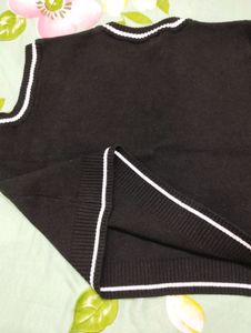 💥 Pinteresty Cropped Fitted Sweater Vest💥