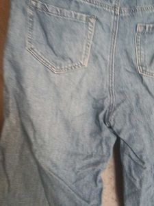 Wide Leg Denim Jeans