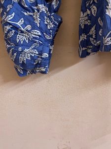 Women Leaf Print Regular Fit Top