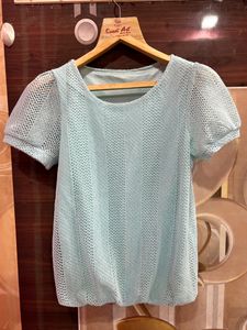 Sky Blue Colour Top For Women’s/Girls