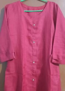 Maroon A line Kurta