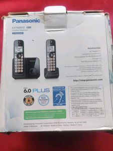 PANASONIC KX-TGD512B 2-Handset, Cordless Phone -
