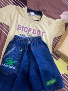 Boys T Shirt Set