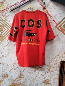 Vintage COS Lacoste Red Graphic Tee