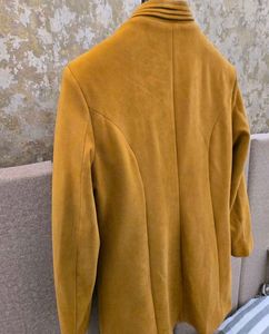 Elegant Mustard Coat