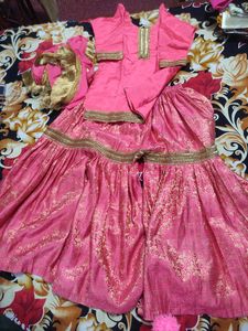 Heavy Banarsi Garara 😍1 Time Use Only 😍