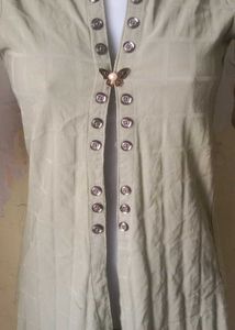 3 Top,Elegant Button-Down Top