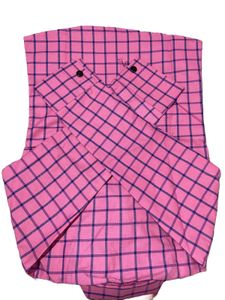 Cute Pink Checkered Shirt