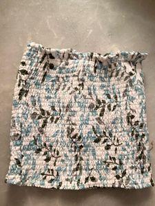 Floral Smocked Tube Top