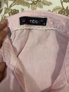 Pink Button-Down Shirt