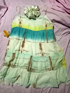Mini Short Flared Dress