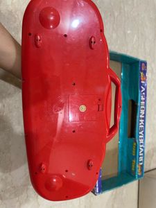 Rockstar Red Musical Keyboard With Tunes For Kids