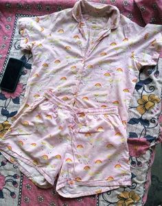 Pure Cotton Pink Color Co Order Set