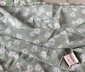 Floral Tie-Strap Midi Dress