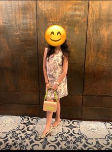 Paisley Print Luxury Dress