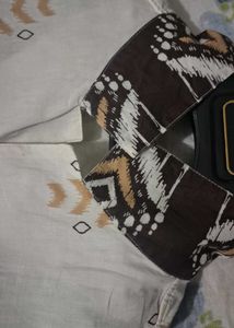 Patterned Button-Down Shirt