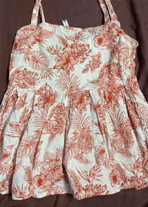 Floral Print Mini Dress