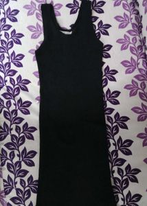 Elan black bodycon knitted dress