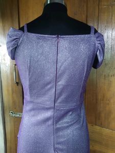 Purple Shimmery Dress
