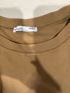 Zara Top With Hoop Sleeves