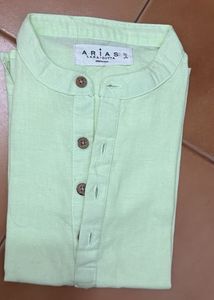 Arias Cotton Half Sleeves Kids Kurta