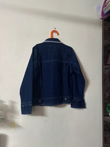 blue denim jacket