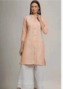 Vintage Pink Embroidered Dress