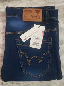 Stylish Blue Denim Jeans