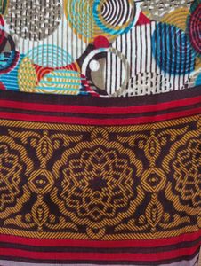 Colorful Printed Saree